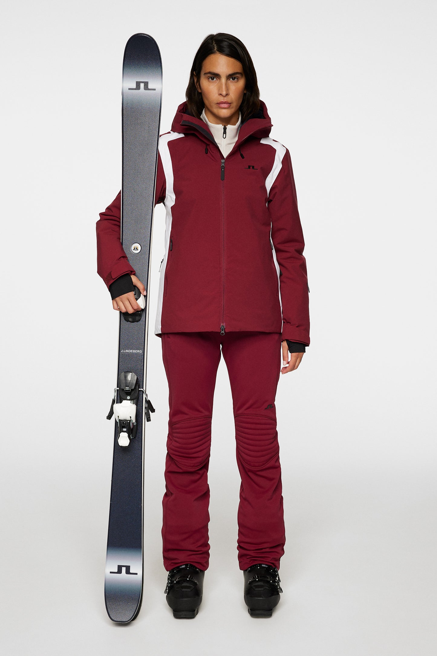 Wera Jacket in Cabernet by J.Lindeberg
