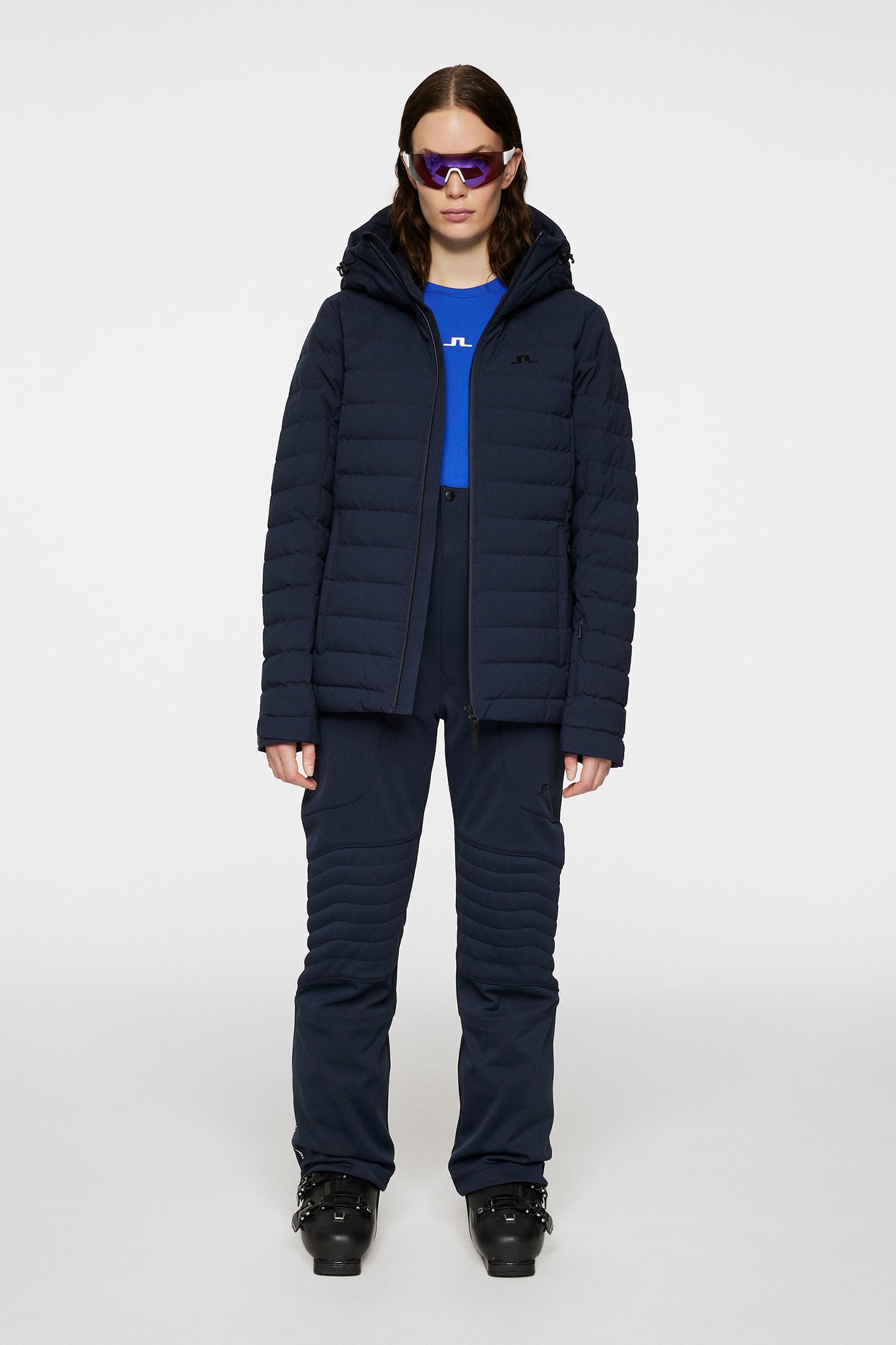 W Thermic Down Jacket in JL Navy by J.Lindeberg