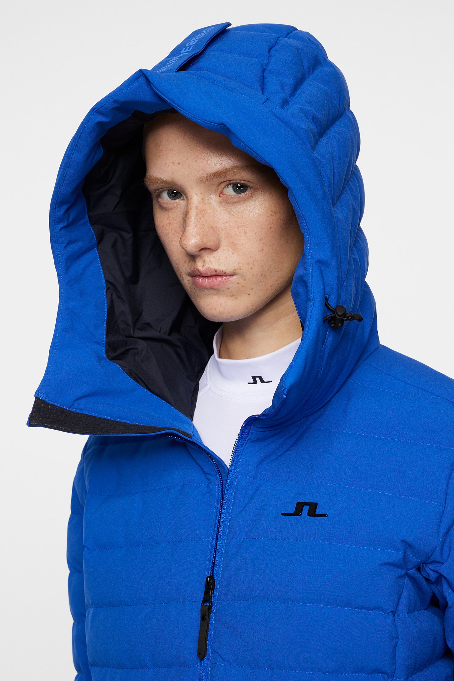 W Thermic Down Jacket in Club Blue by J.Lindeberg