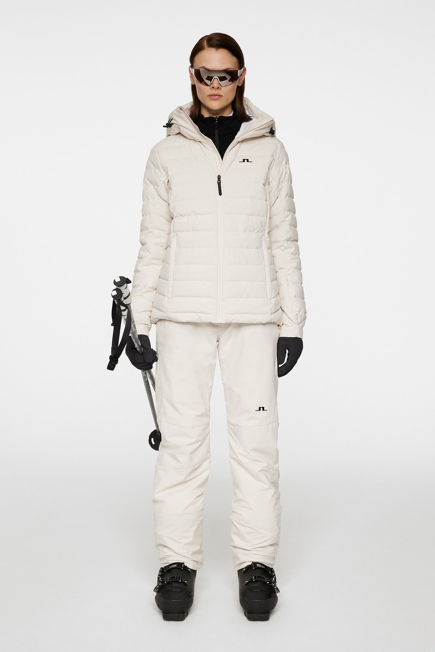 W Thermic Down Jacket in Moonbeam by J.Lindeberg