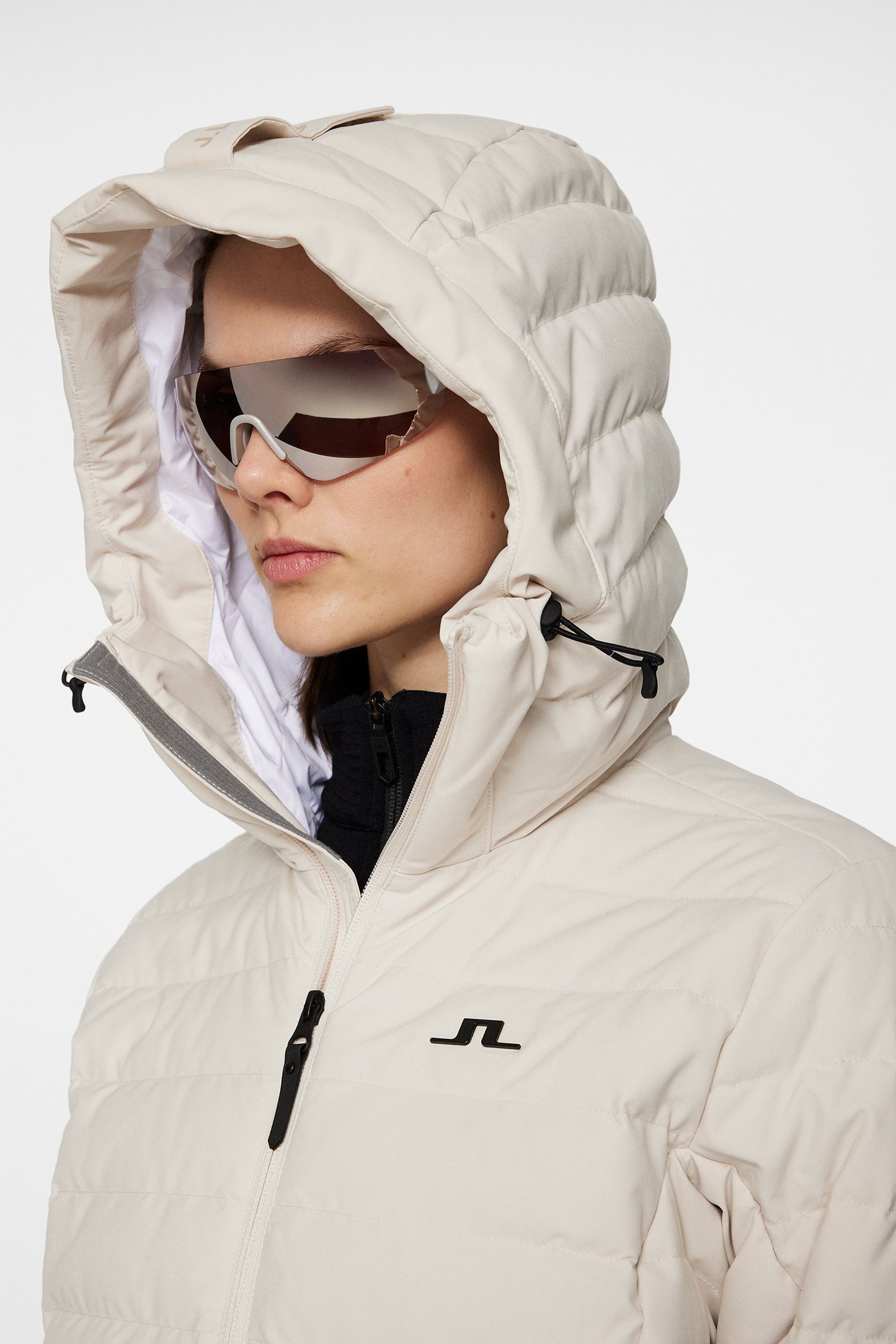 W Thermic Down Jacket in Moonbeam by J.Lindeberg