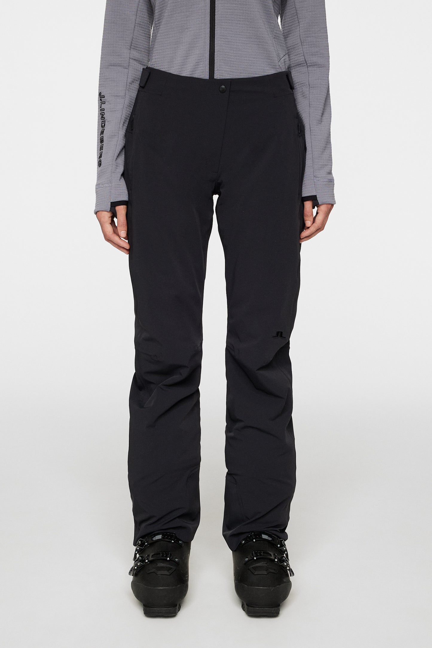 W Watson Pant in Black by J.Lindeberg
