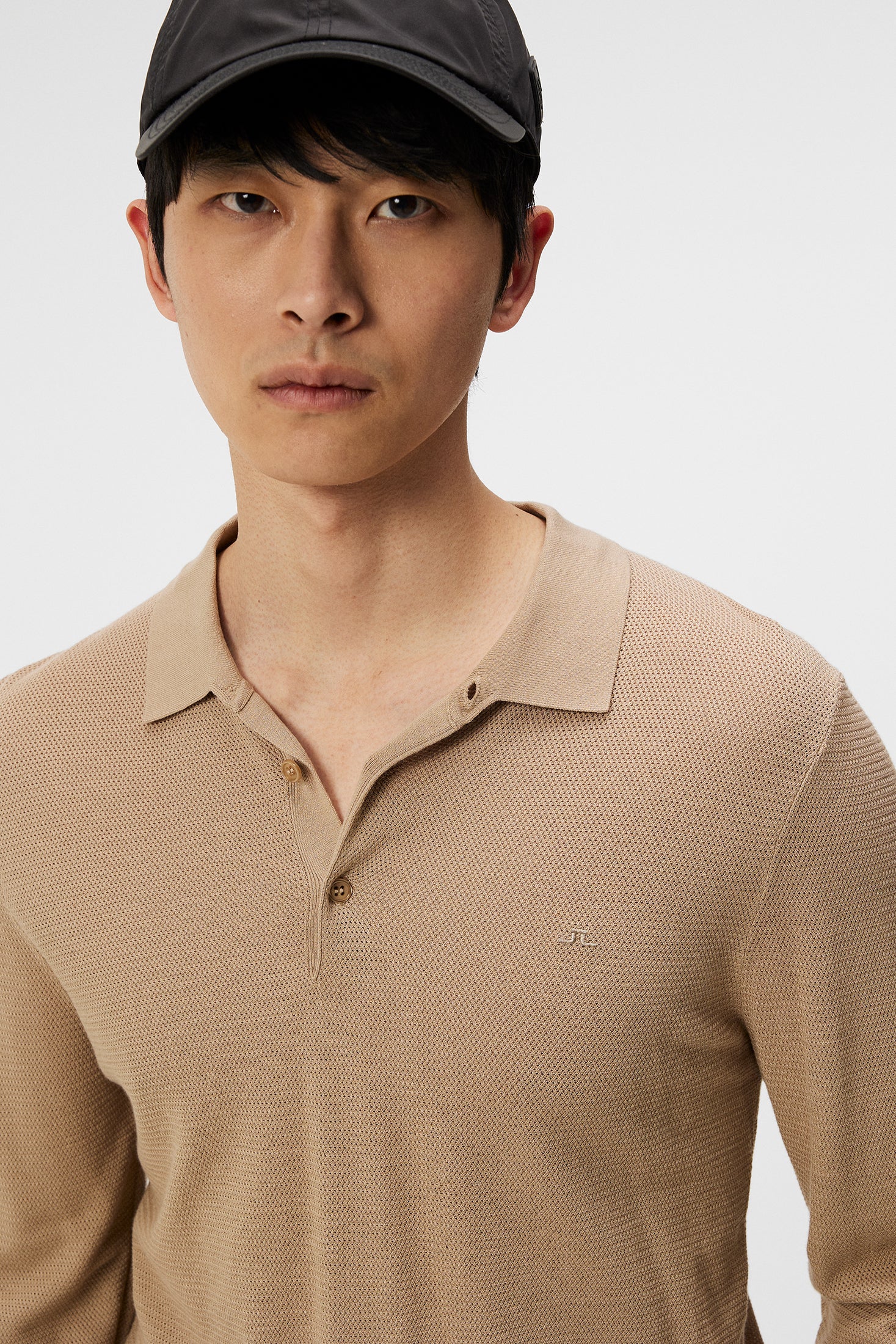 Rowan Structure Long Sleeve Polo