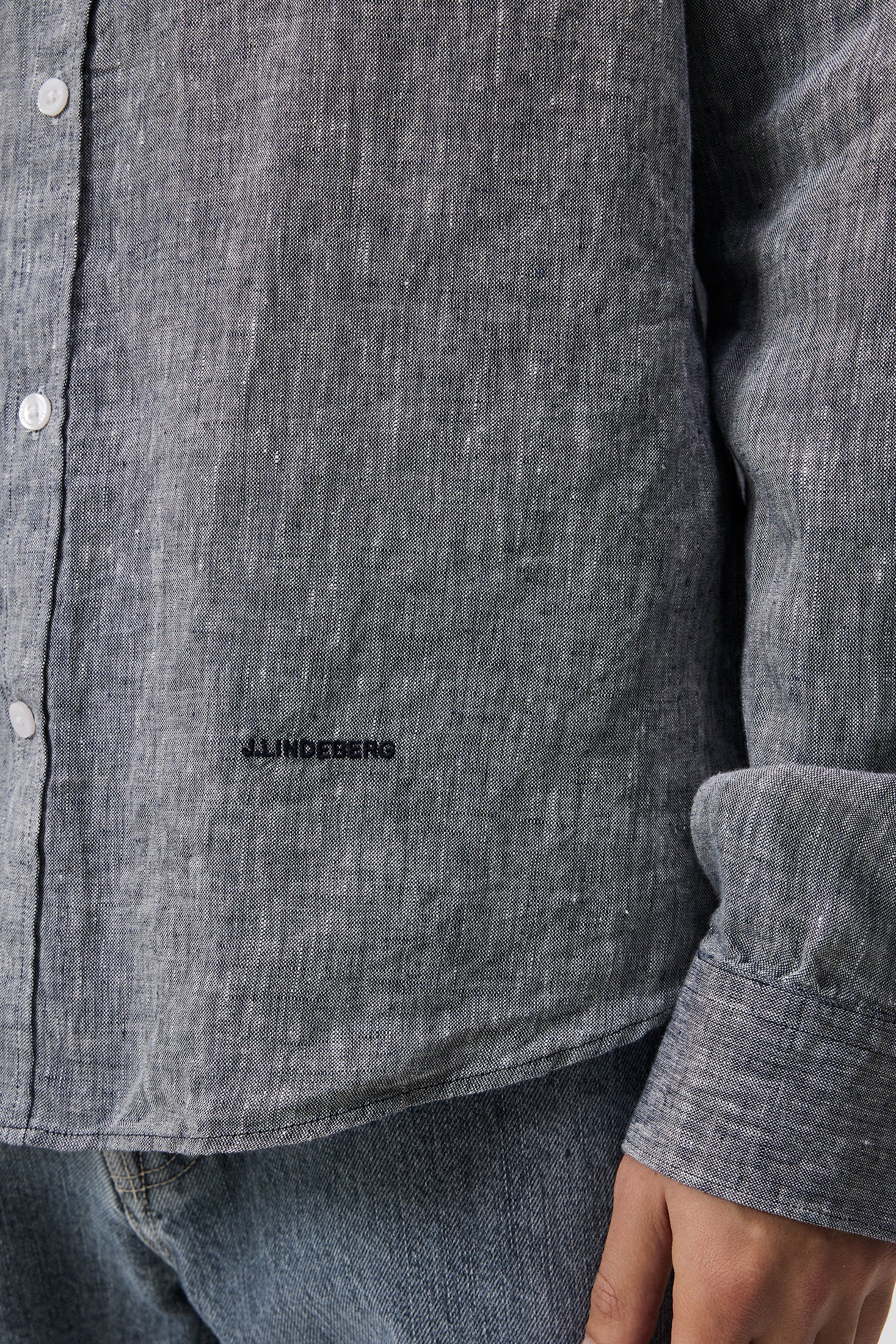 Slim Linen Melange Shirt