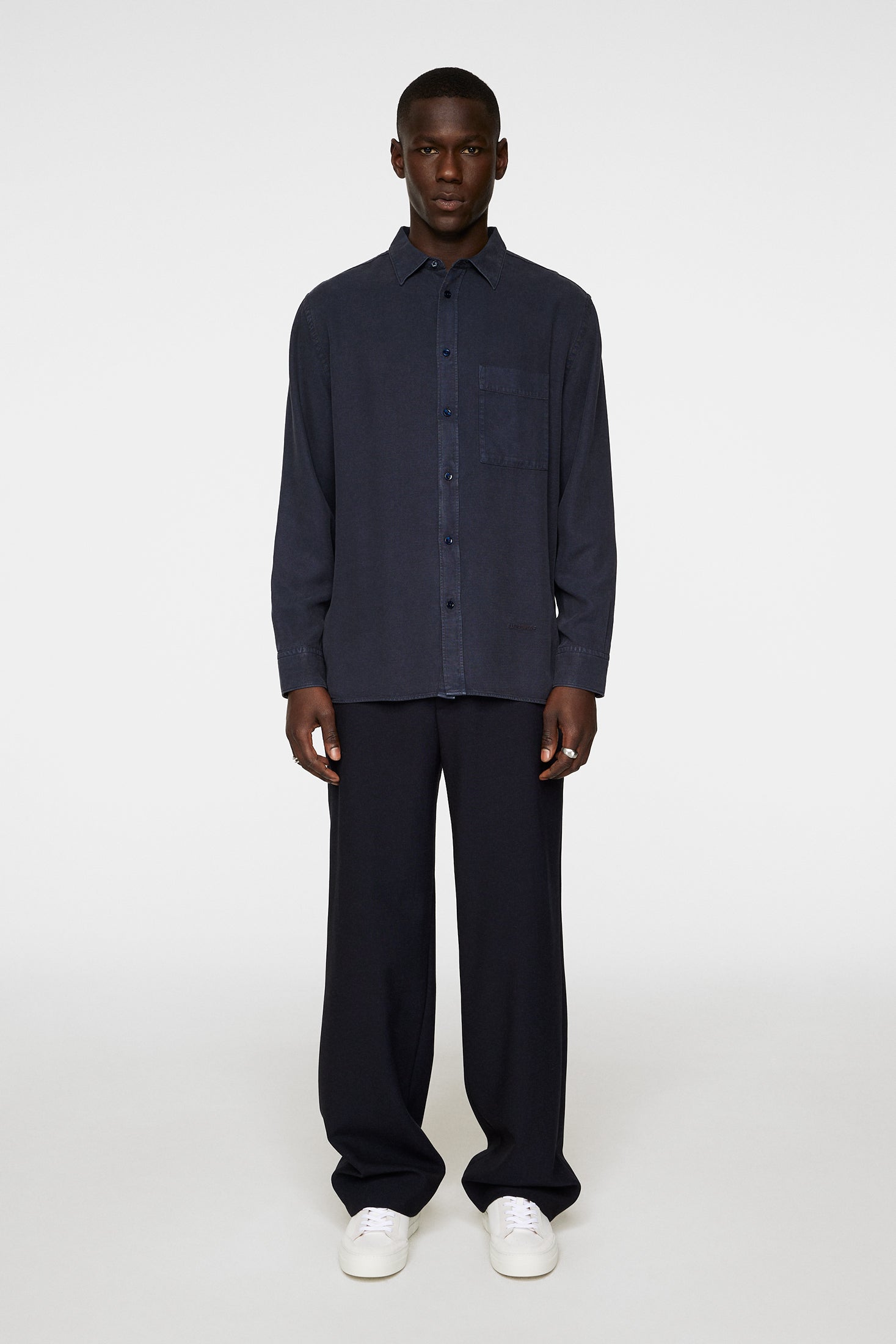 Garment-Dyed Tencel Shirt