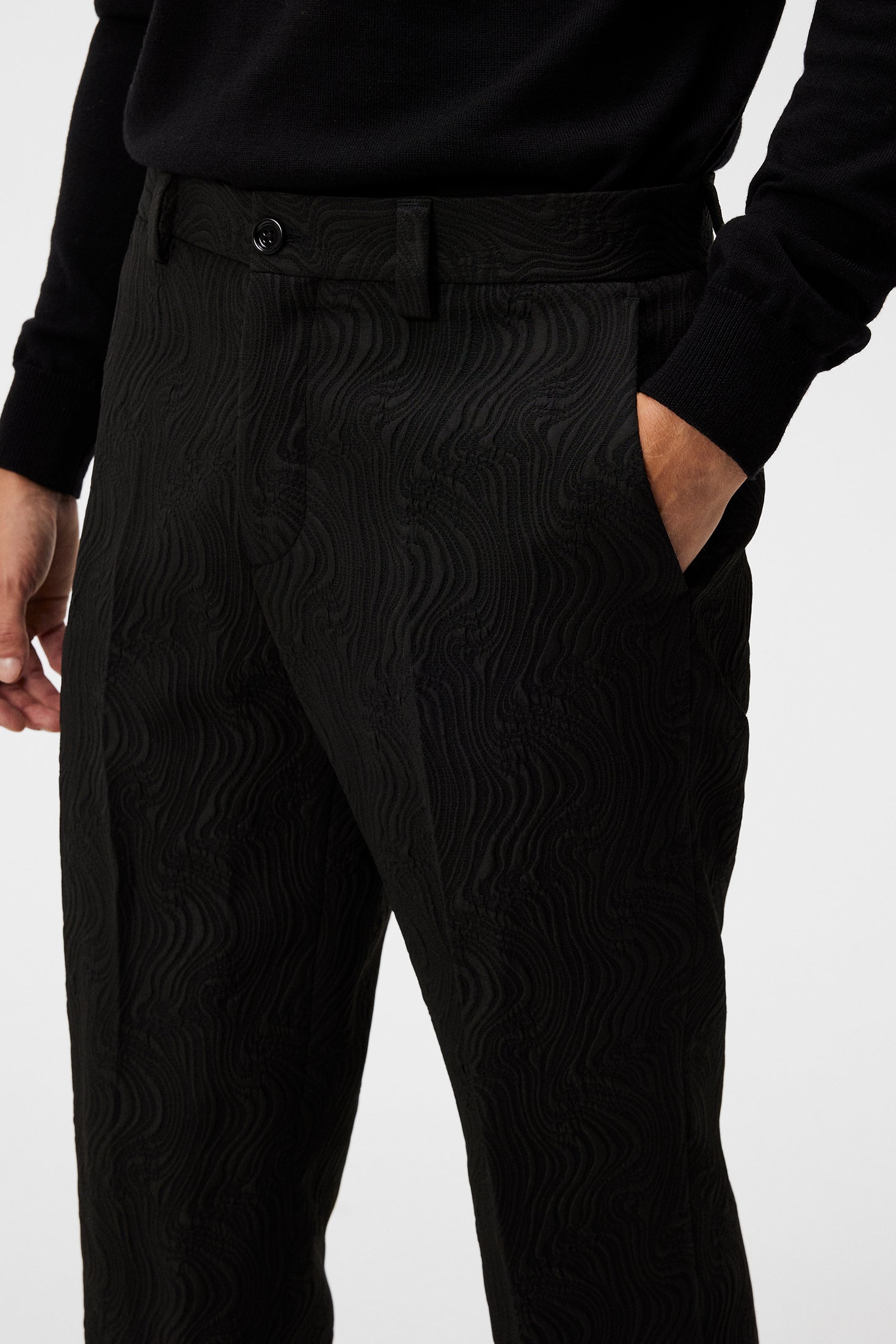 Dropper Jacquard Swirl Pants