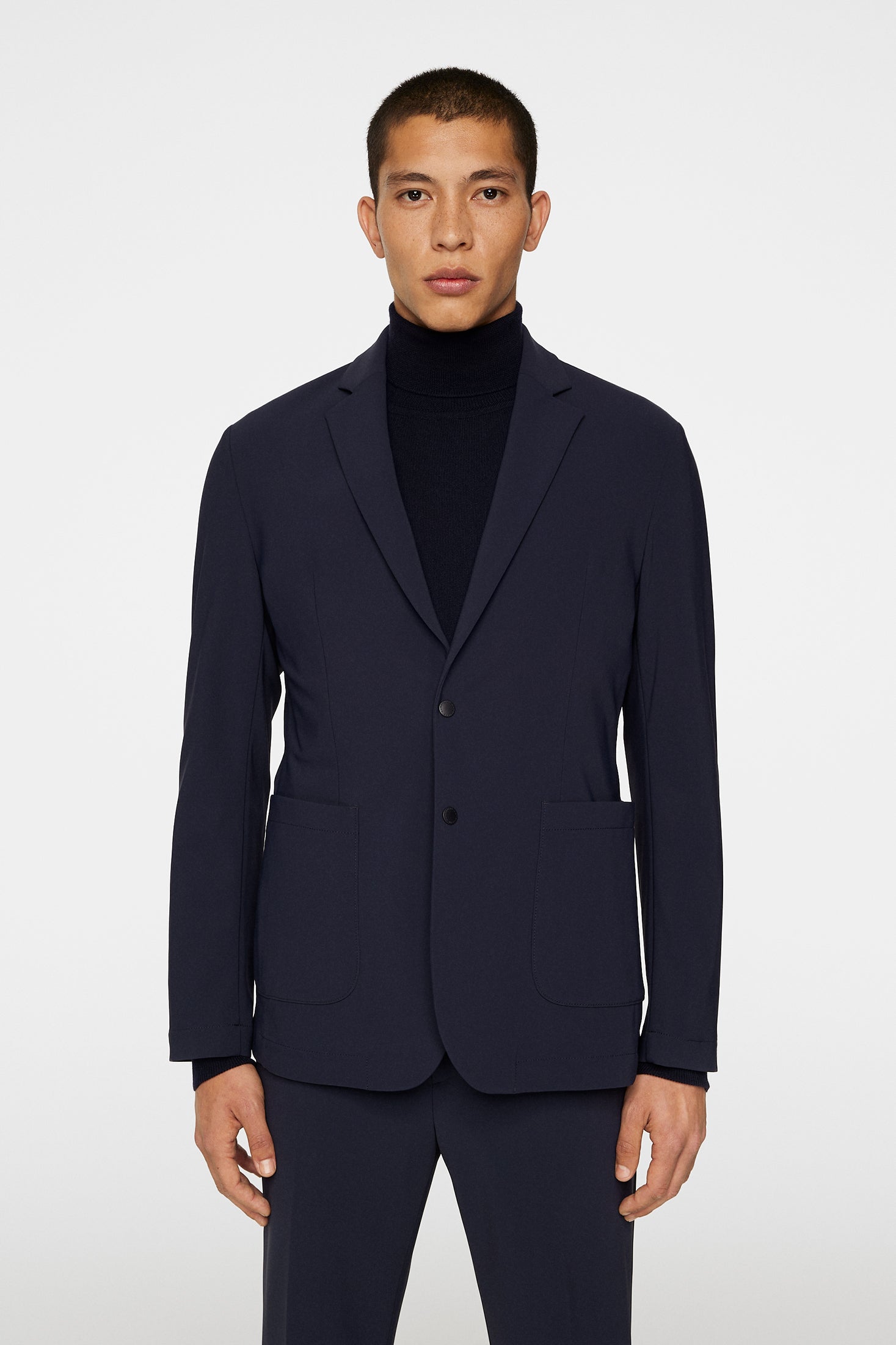 Pat Bonded Jersey Blazer