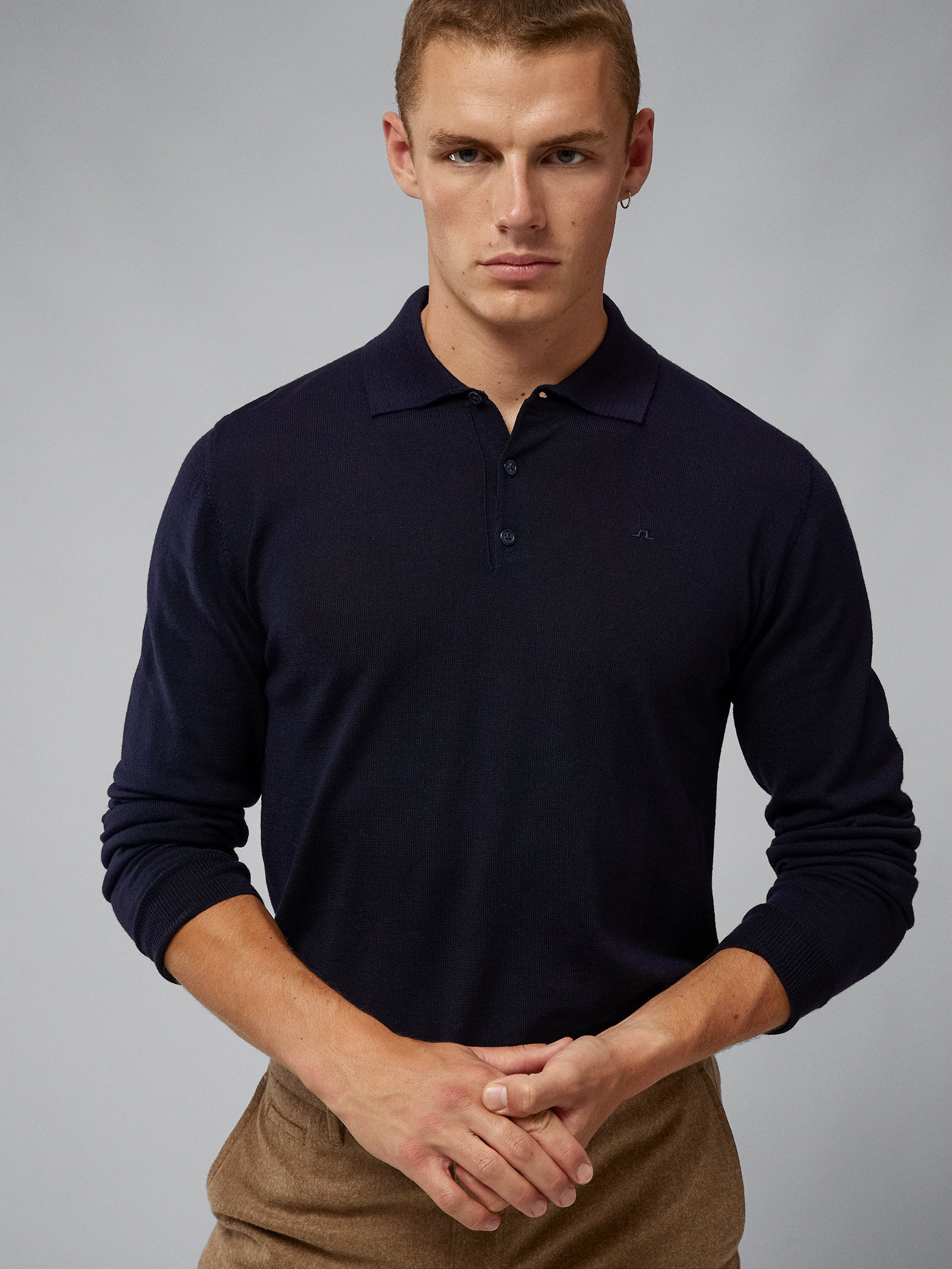 Noel Light Merino Polo